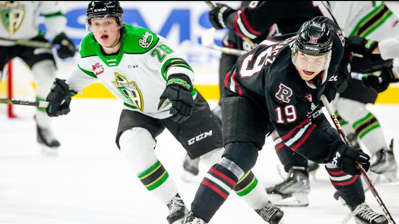 Raiders mount third period comeback to beat Blades 4-3 - Prince