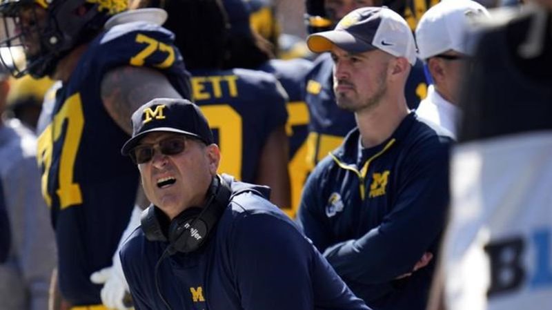 Big Ten bans No. 2 Michigan coach Jim Harbaugh from final 3 games over alleged sign-stealing scheme | Lethbridge News Now