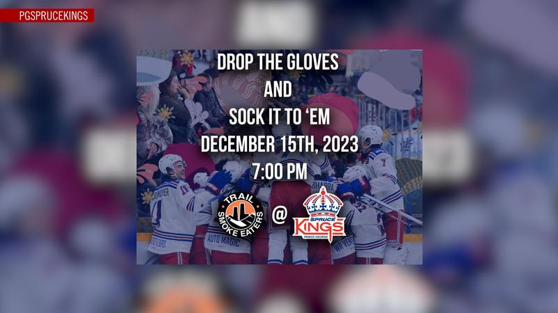 Prince George Spruce Kings annouce 2023 Drop the Gloves night