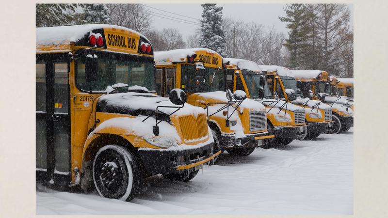 School bus cancellations announced due to extreme cold