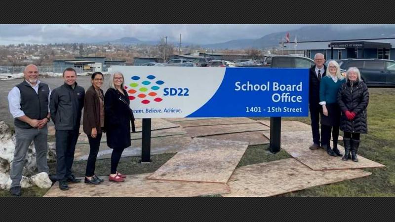 Rebranding Of School District 22 Completed | Vernon Matters