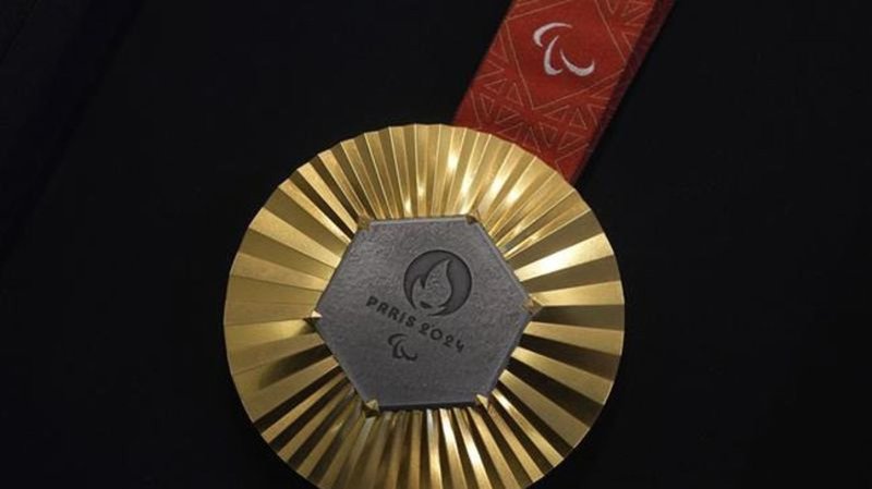 The Paris Olympics Medals Are Embedded With Pieces Of The Eiffel Tower