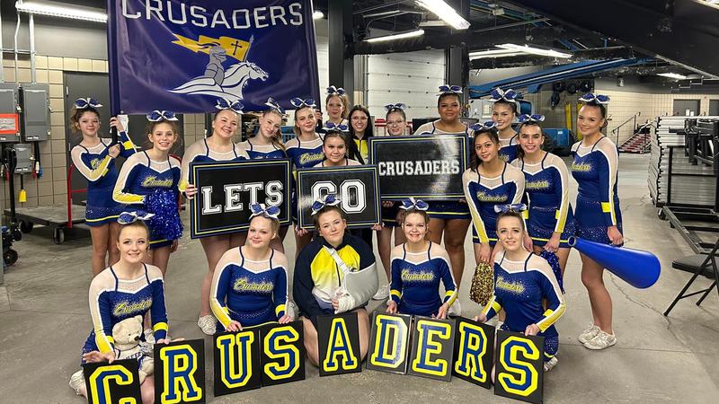 Crusaders cheer team open competition season at Best of the West