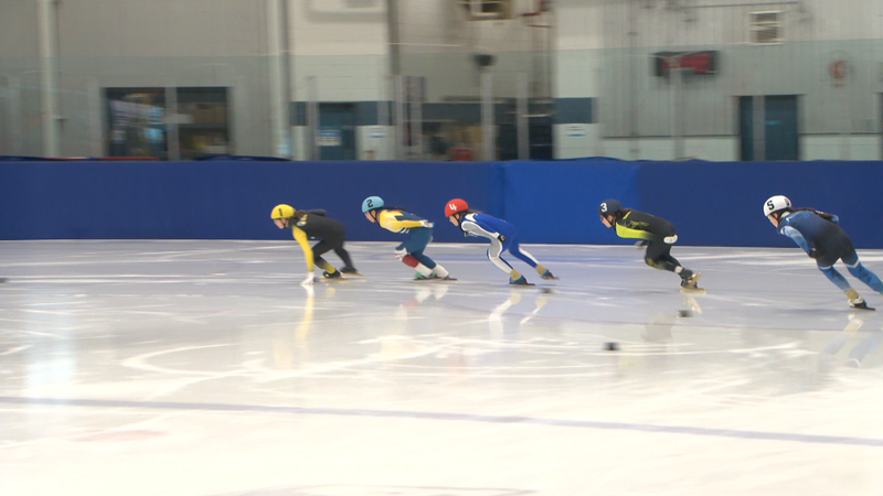 Speed ​​skaters hit the rink at the Big Marble Championships of the Western Canada U13 Championships