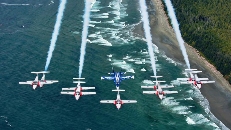 Canadian Snowbirds head to Comox to practice ahead of annual air show |  NanaimoNewsNOW