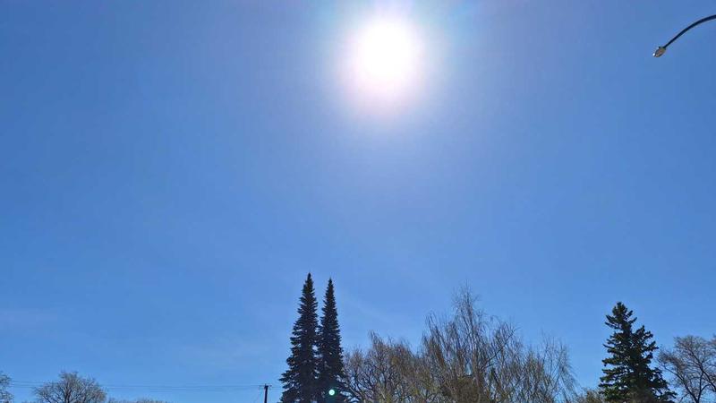 Spring showers giving way to some summer-like temperatures
