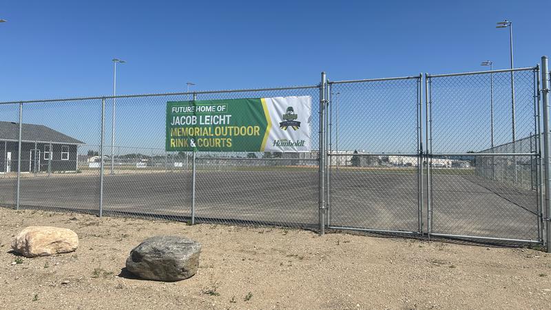 Outdoor rink, courts being built in honour of Jacob Leicht