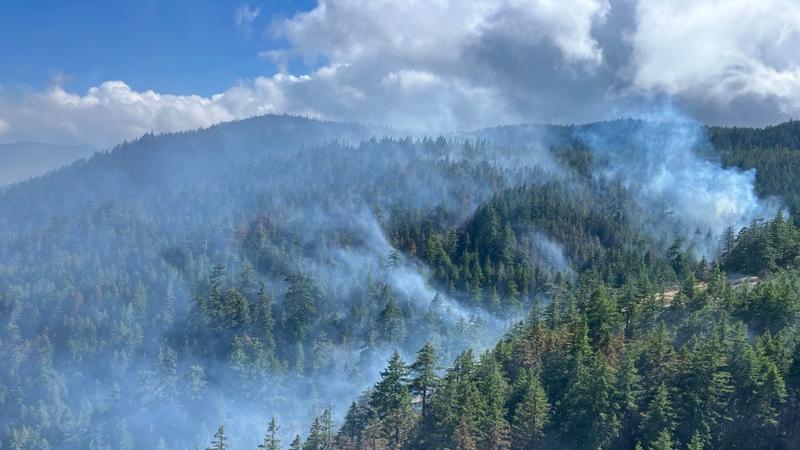 Charity launches grants to help people impacted Wesley Ridge fire, progress against blaze continues