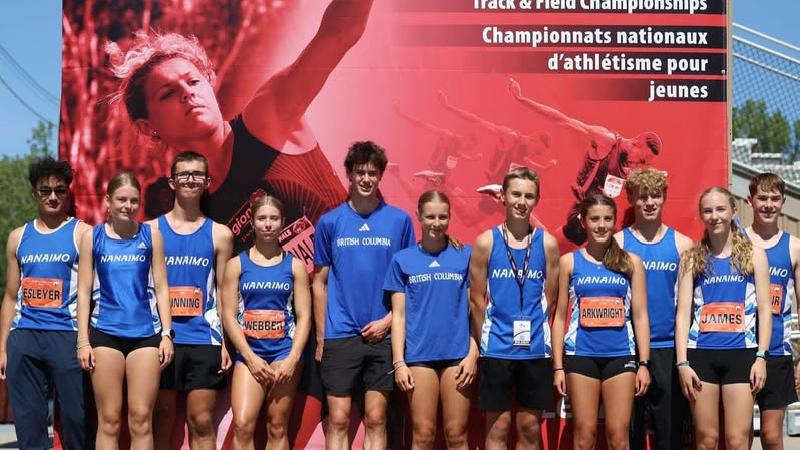 Nanaimo Track and Field Club sends largest contingent ever to Legion Nationals
