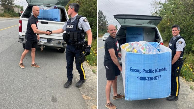 Stolen bottles & cans from Nanaimo food bank successfully recovered