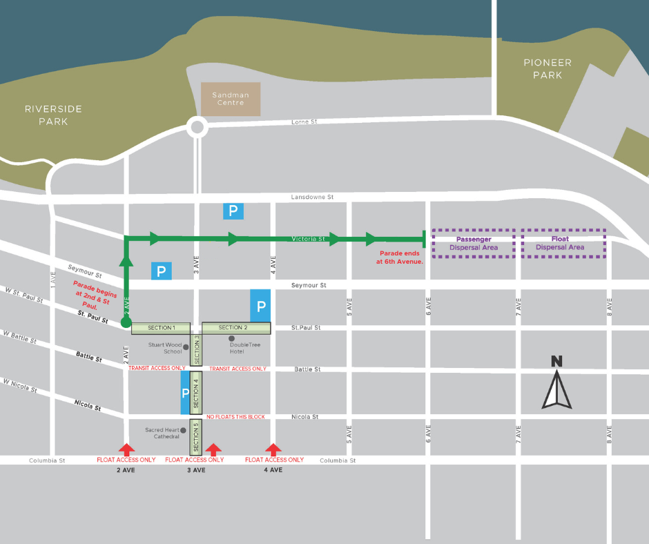 Kamloops christmas parade 2025