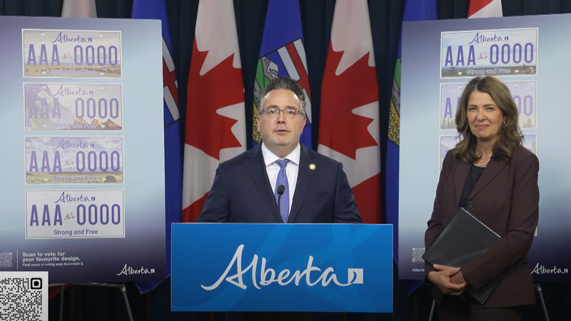 Alberta getting new licence plates
