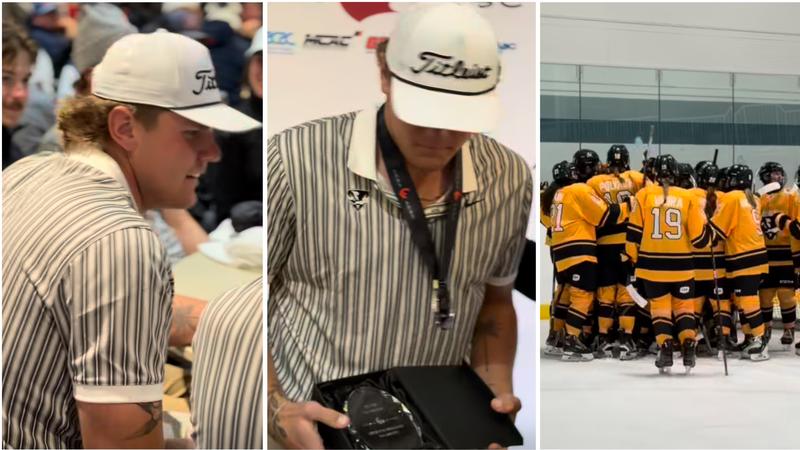 Medicine Hat College Rattlers’ Bishop takes second at collegiate golf nationals, women’s ice hockey team wins