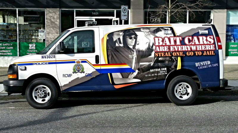 Two people arrested after bait vehicle stolen in Kamloops