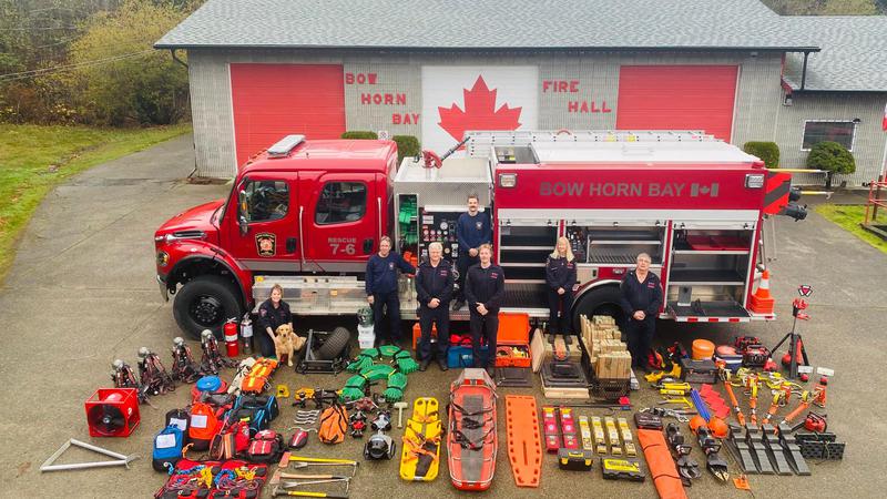 Bow Horn Bay Fire Dept truck renewal push receives key addition