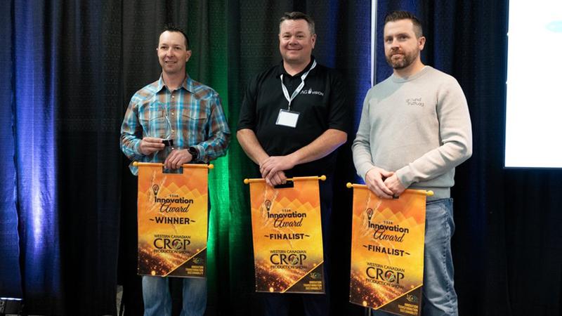 Weed-It Canada takes home top prize at the Crop Production Show Innovation Awards