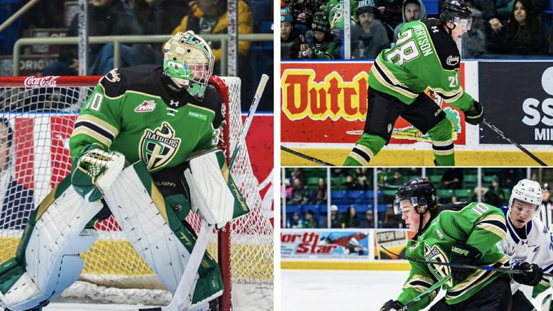 Sivertson and Orsulak join Rudolph at WHL Prospects Game